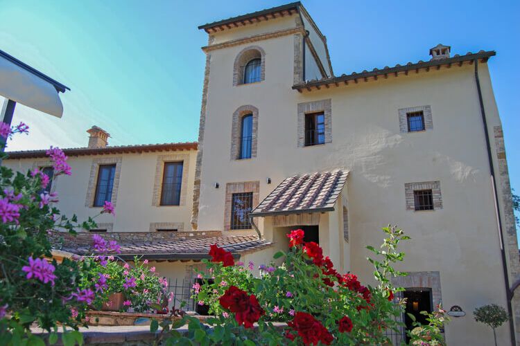 Suite Nr. 1 im Toskana Hotel Antico Mulino mit Pool und Abendessen