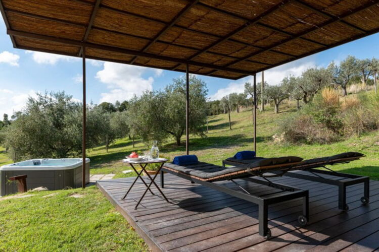 Häuschen Gialla im Agriturismo Appassionato mit Pool in Meeresnähe