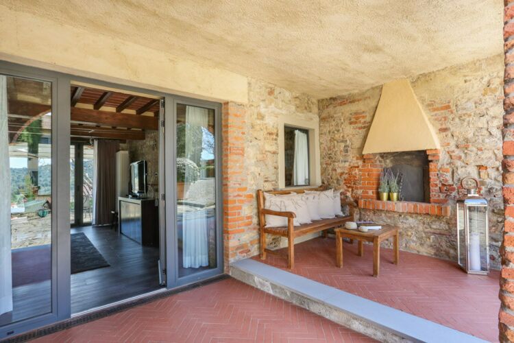 Suite Legnaia im Toskana Weingut Alla Jesolana mit Charme, 2 Pools und Restaurant