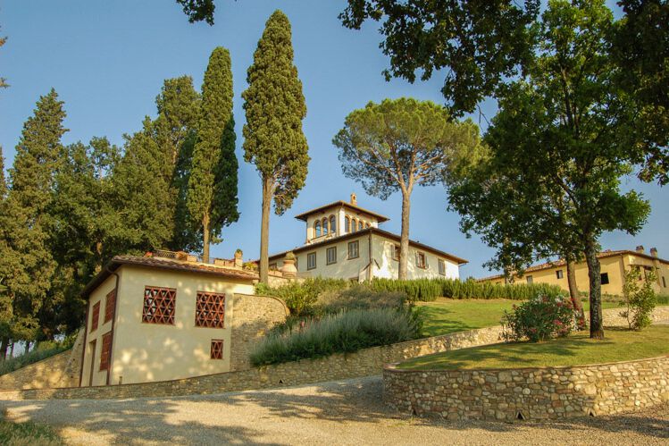 Doppelzimmer Superior Nr. 3, im Toskana Weingut Tenuta Sticciano, Paar-Urlaub mit Pool im Chianti