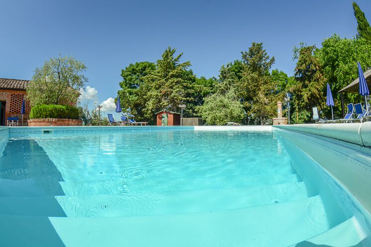 Ferienwohnung Glicine Toskana Agriturismo Il Massimo mit Pool für Familien-Urlaub