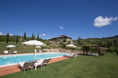 Relais di Paola Toskana Ferienwohnungen - meernah mit Pool und Terrassen - Panorama-Blick