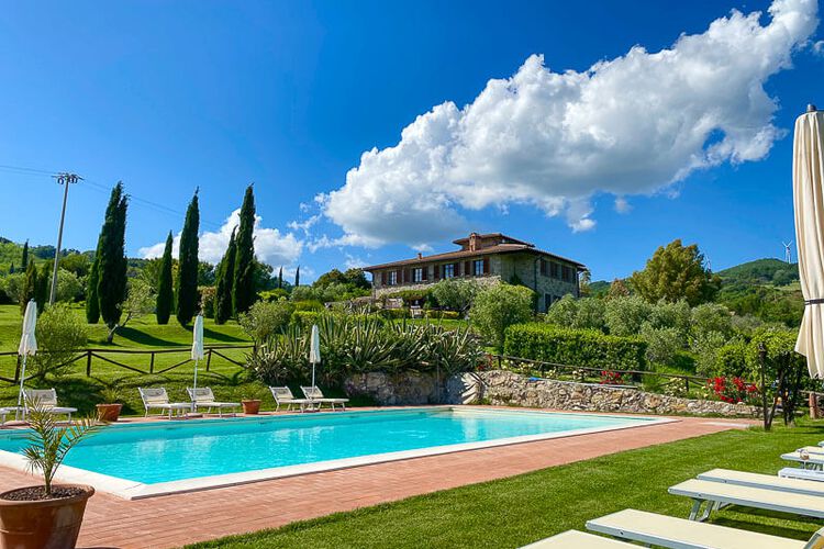 Ferienwohnung Papavero Toskana Landgut Relais di Paola, mit Pool in Meer-Nähe
