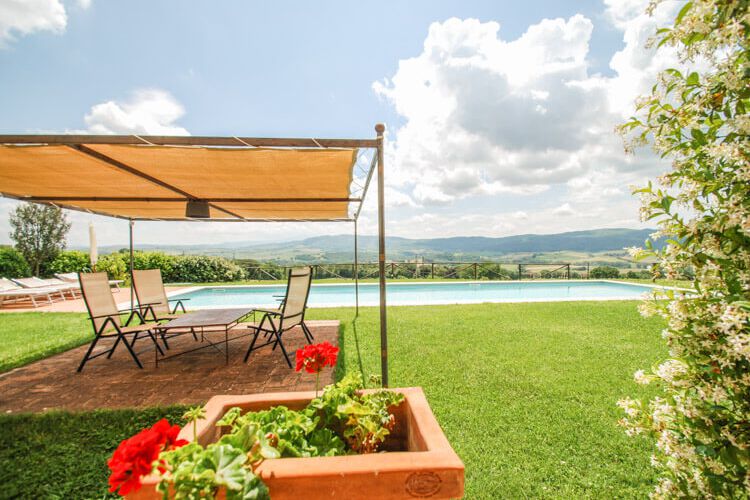 Toskana Luxus Ferienhaus Villa Finezza mit Pool für 10 Personen