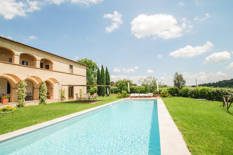 Toskana Luxus Ferienhaus Villa Finezza mit Pool für 10 Personen