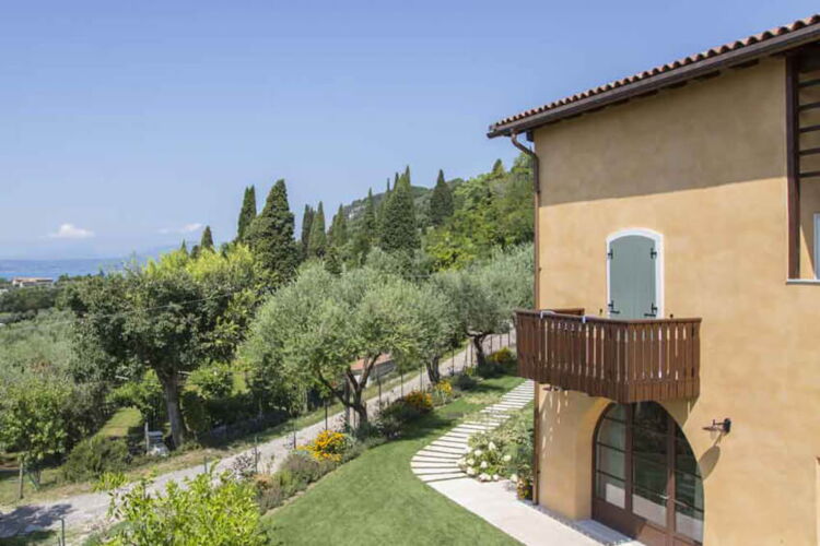 Doppelzimmer La Blu im B&B Casa Felice am Gardasee, Bardolino mit Pool