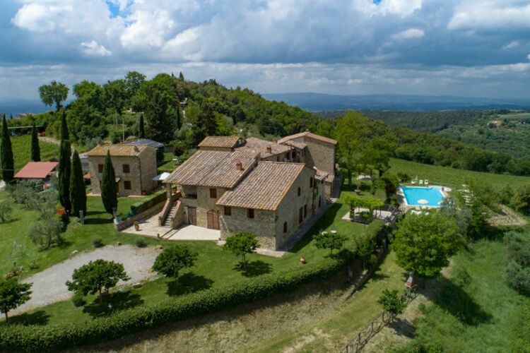 Ferienwohnung Torre  Toskana Agriturismo Sasso Storico mit Pool und Frühstück