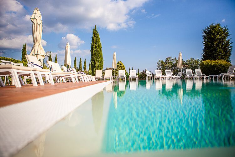 Ferienwohnung Olivaia Toskana Weingut Agriturismo Casentino mit Pool