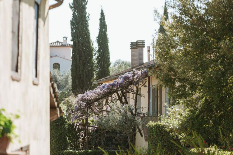Ferienwohnung Glicine im Toskana Agriturismo Montealbino mit Frühstück und Pool