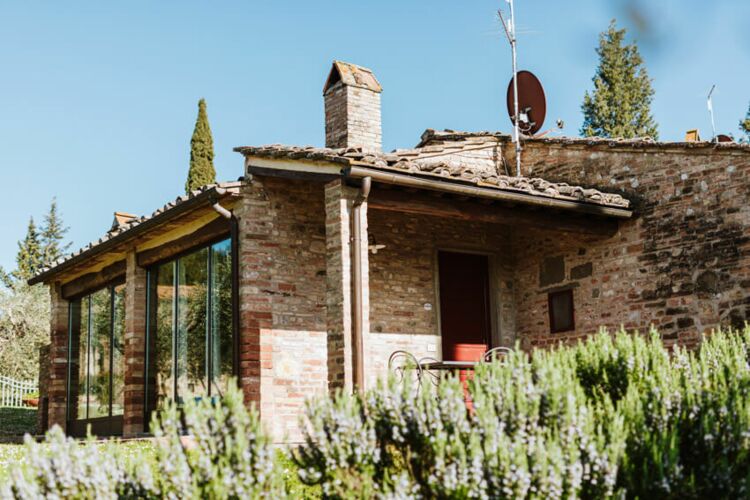 Ferienhaus Porcilaia im kinderfreundlichen Toskana Agriturismo Montealbino mit Pool