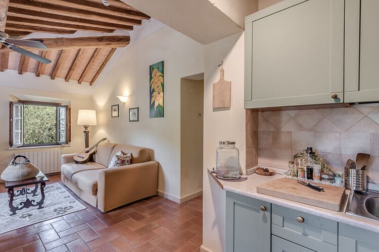 Toskana Ferienwohnung Arezzo, in Landgut La Campagna, mit Pool bei San Gimignano