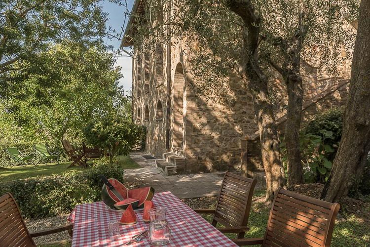 Toskana Ferienwohnung Volterra mit Pool, im Landgut La Campagna