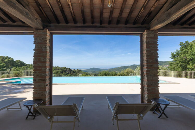 Ferienwohnung Nr. 6 Toskana Weingut Agriturismo Prata am Meer mit Pool