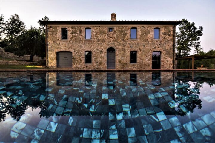 Ferienhaus Villa la Farma mit Pool bei Grosseto