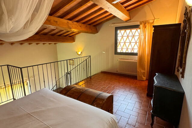 Toskana Ferienwohnung Olivaia Weingut Agriturismo Casentino mit Pool bei Florenz Ventilator