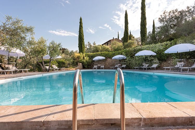 Ferienwohnung Pettirosso Typ C Toskana Agriturismo Casale am Meer mit Pool