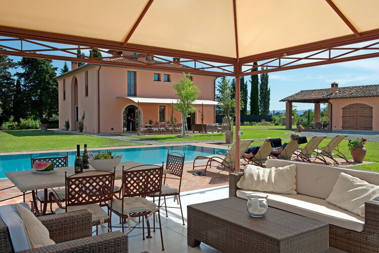 Toskana Ferienhaus Villa Francesco mit großem Pool, Alleinlage, Traumhaus, Golf