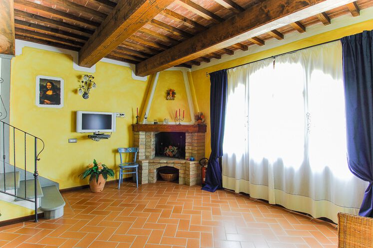 Ferienwohnung Casale Renai 1 Toskana Agriturismo mit Pool bei San Gimignano und Florenz
