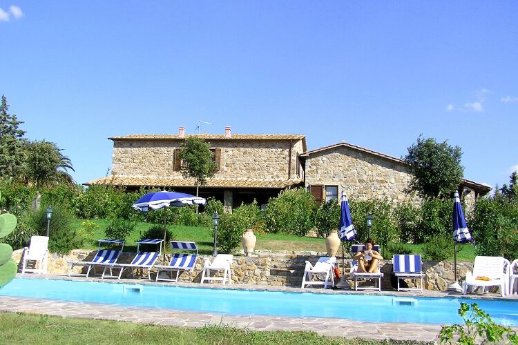 Toskana Ferienwohnung Giare im Agriturismo Casale Maremma mit Pool am Meer
