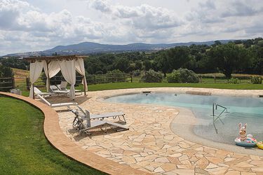 B&B Toskana Agriturismo Le Stelle mit Pool am Meer in der Maremma