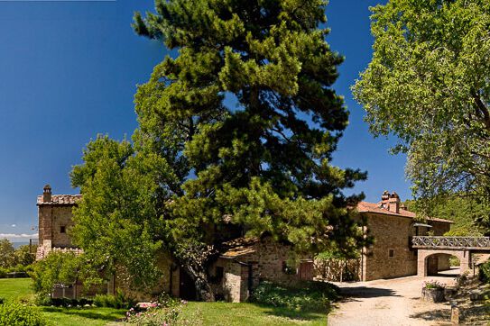 Luxuriöses Toskana Ferienhaus Villa Nobile mit Pool für 12 Personen