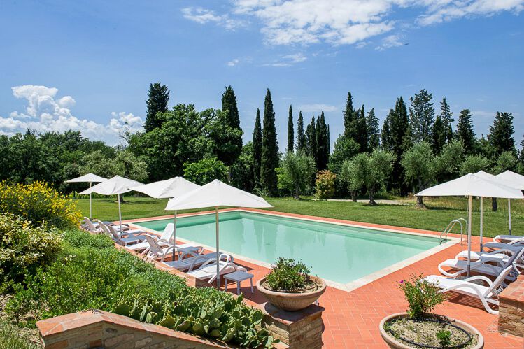 Ferienwohnung Fagiano, Toskana Weingut Tenuta Sticciano mit Pool