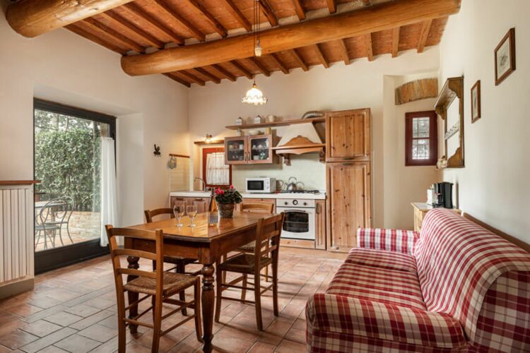 Ferienwohnung Stalle im Toskana Agriturismo Montealbino für Familien