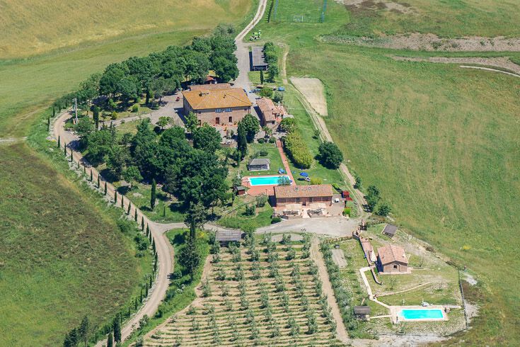 Ferienwohnung Lilla Toskana Agriturismo Il Massimo mit Pool für Familien-Urlaub