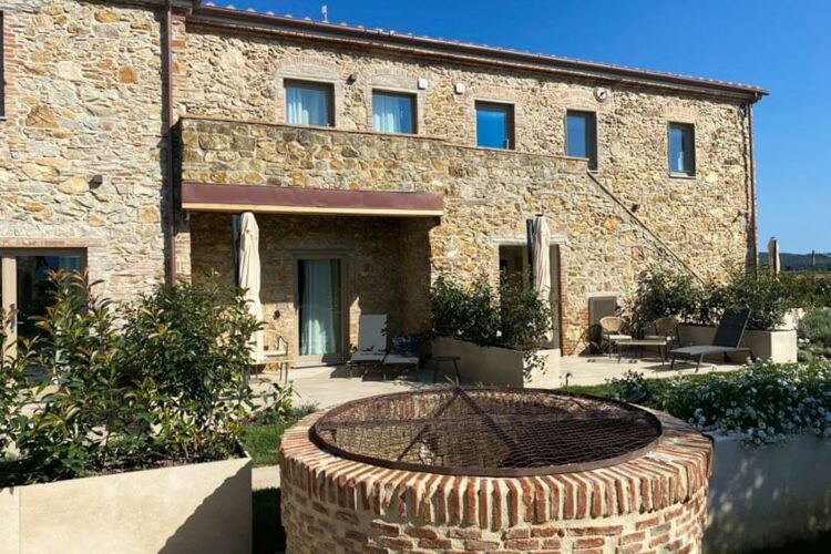 Suite Preziosa im Toskana Hotel Relais di Cornia am Meer