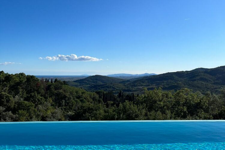 Ferienwohnung Nr. 7 Toskana Weingut Agriturismo Prata am Meer mit Pool