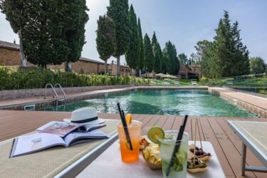 Agriturismo Campana in der Toskana südlich Siena mit Ferienwohnungen und Pool