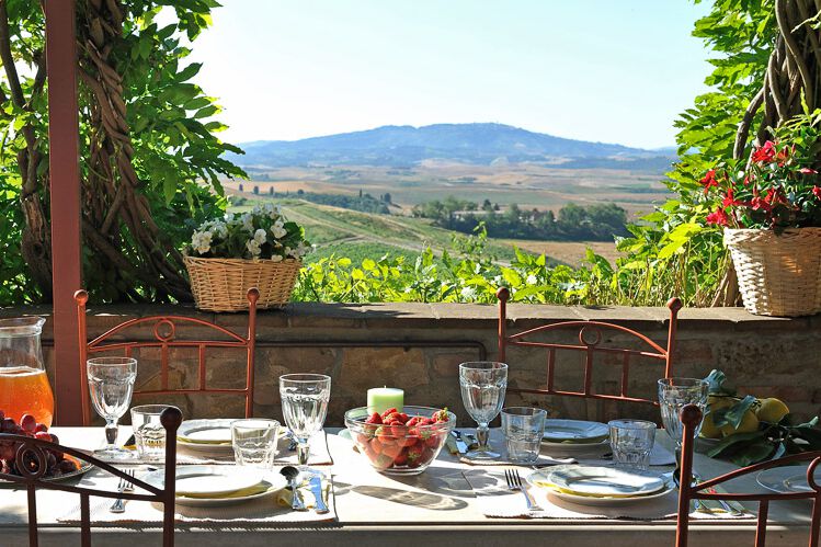 Luxus Ferienhaus Villa Angelina in Alleinlage mit Pool, Traumurlaub bei San Gimignano