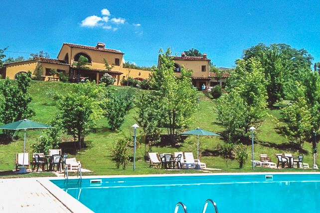 Ferienwohnung Machiavelli im Toskana Weingut Residence San Lorenzo mit Pool