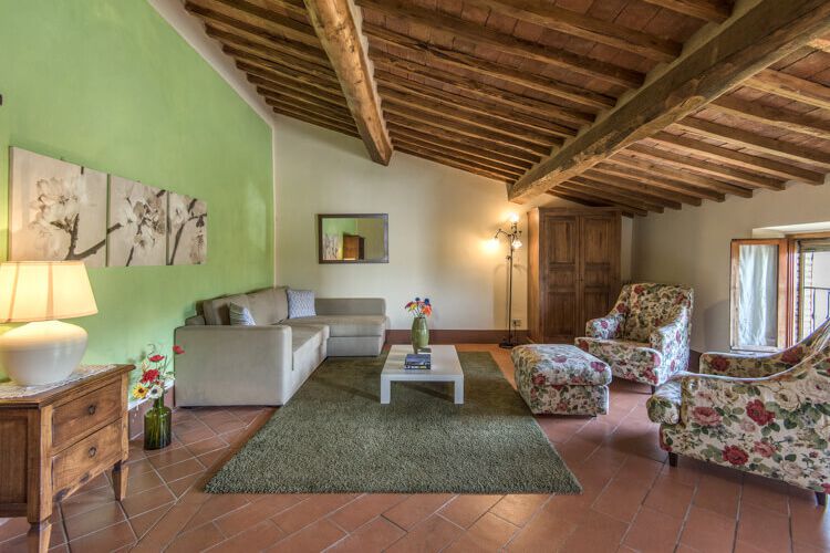 Ferienwohnung Portico Toskana Agriturismo Sasso Storico mit Pool und Frühstück