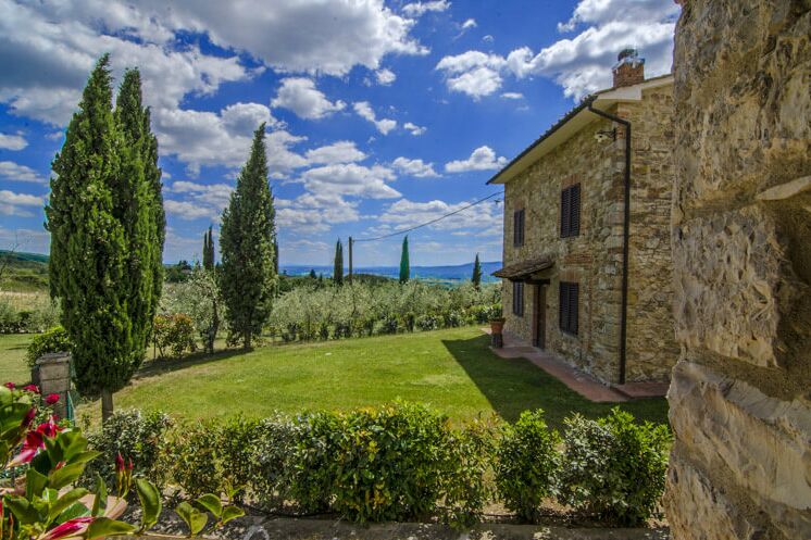 Ferienwohnung Portico Toskana Agriturismo Sasso Storico mit Pool und Frühstück