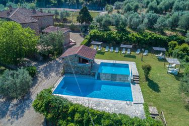 Agriturismo Casale Valle mit Pool Toskana Ferienwohnungen im Weingut