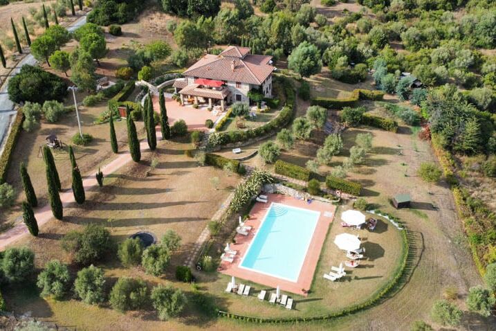 Ferienwohnung Papavero Toskana Landgut Relais di Paola, mit Pool in Meer-Nähe