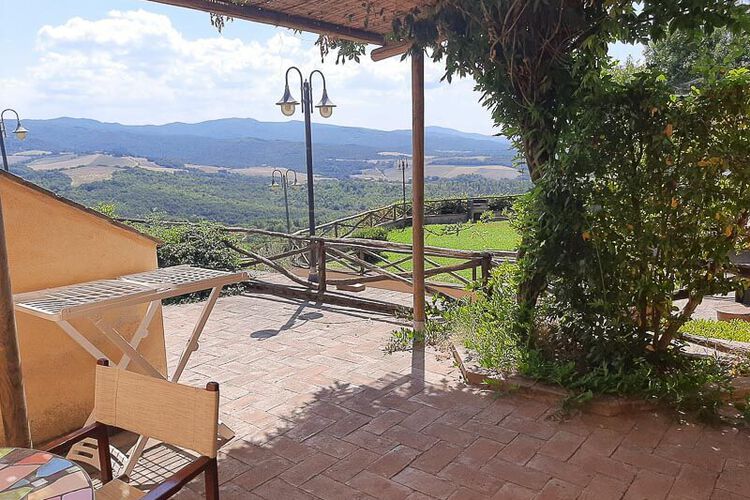 Toskana Ferienwohnung Nr. 11 im Borgo del Monte, Pool und eigene Terrasse