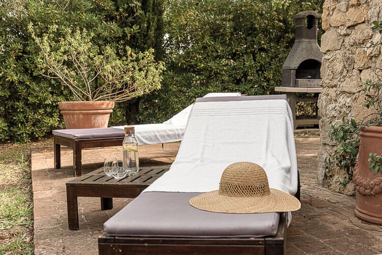 Ferienwohnung Casetta Typ A Agriturismo Casale mit Pool am Meer