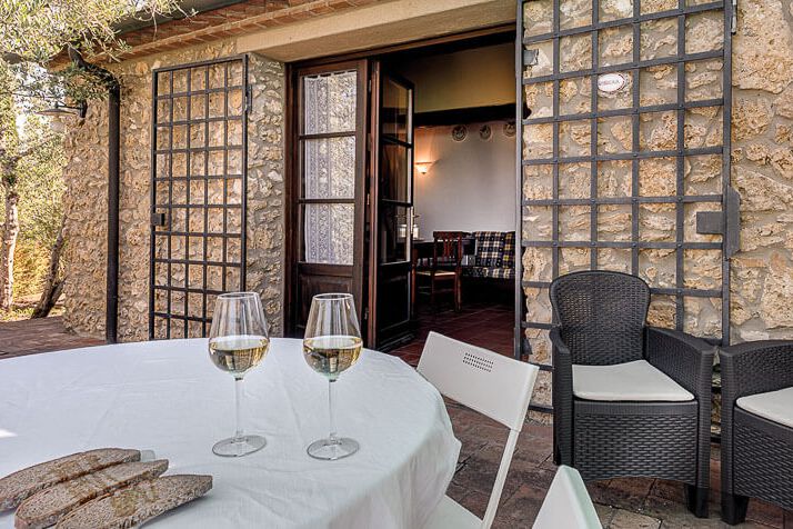 Ferienwohnung Sassicaia Typ B Toskana Agriturismo Casale am Meer mit Pool