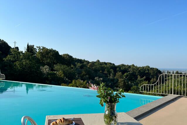 Ferienwohnung Nr. 2 Toskana Weingut Agriturismo Prata am Meer mit Pool