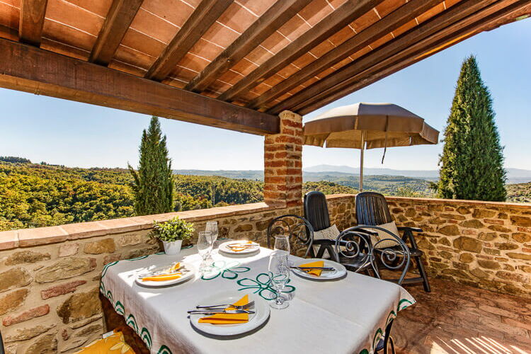 Toskana Ferienwohnung Olivo im Agriturismo Malagronda, kinderfreundlich