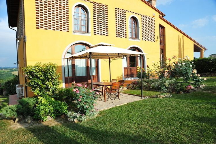 Ferienwohnung Casale Renai 1 Toskana Agriturismo mit Pool bei San Gimignano und Florenz