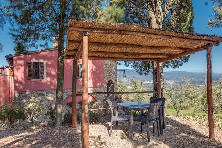 Ferienwohnung Grillo Agriturismo Di Sereto Toskana mit Pool Restaurant und Reit-Möglichkeit Garten