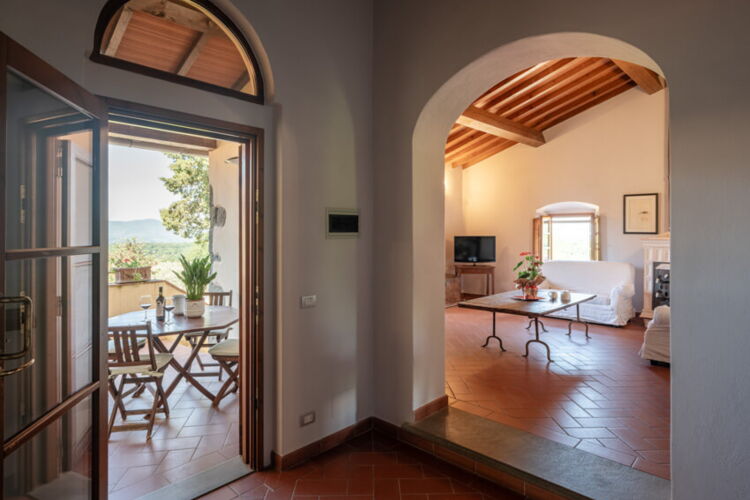 Toskana Ferienwohnung Colorino Weingut Agriturismo Casentino - für Familien mit Pool