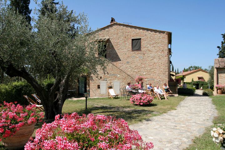 Ferienwohnung Granaio im Weingut Montalbino, für Familie mit Kindern