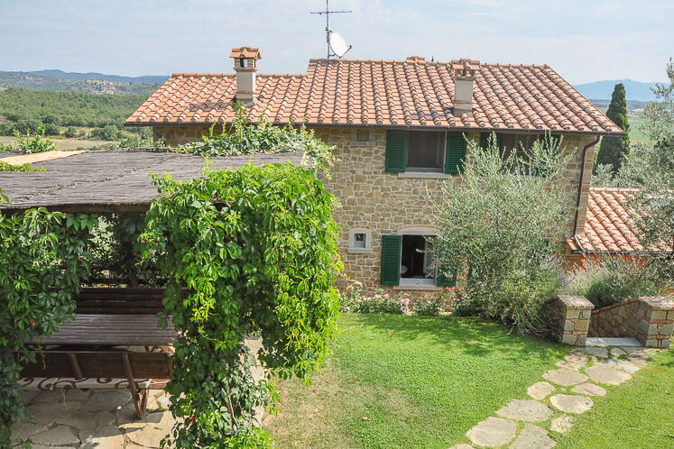 Toskana Ferienhaus Meraviglia mit Pool bei Siena