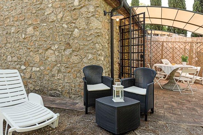 Ferienwohnung Gelsomino Typ B Toskana Agriturismo Casale am Meer mit Pool