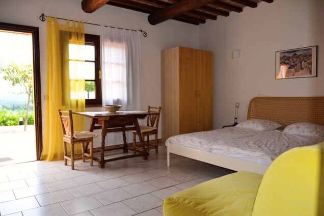 Ferienwohnung Ornellaia, Toskana, Podere Vista Mare, Meerblick und Pool