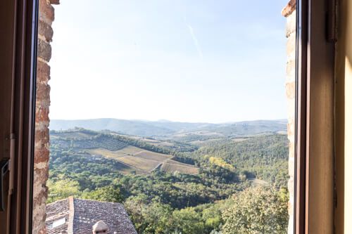 Doppelzimmer Classic Fornaciaio Toskana Weingut La Vite im Chianti mit großem Pool und Restaurant